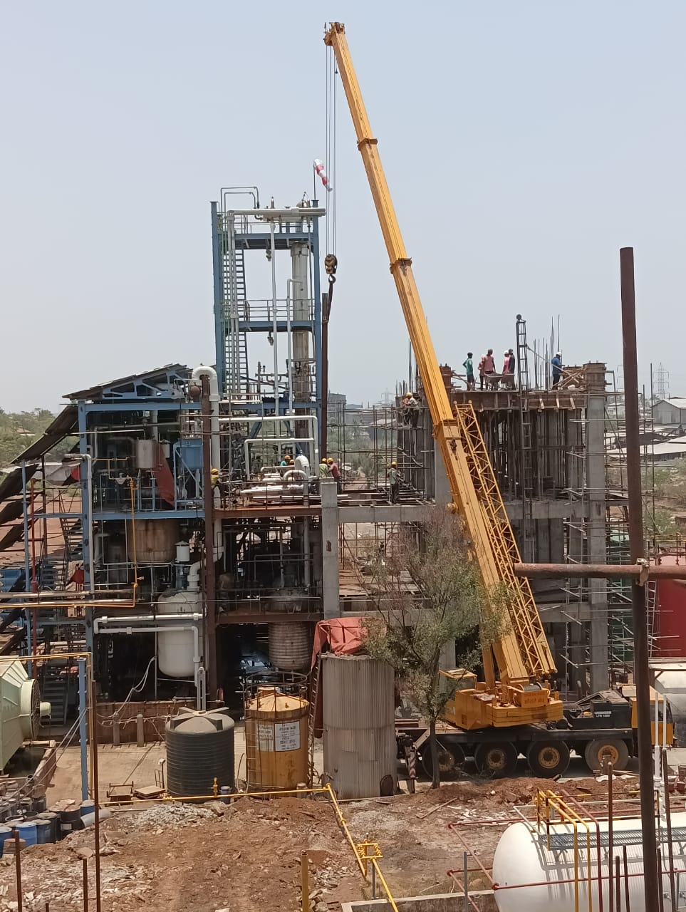 Fabrication and erection of MS/SS structure and Piping equipment’s