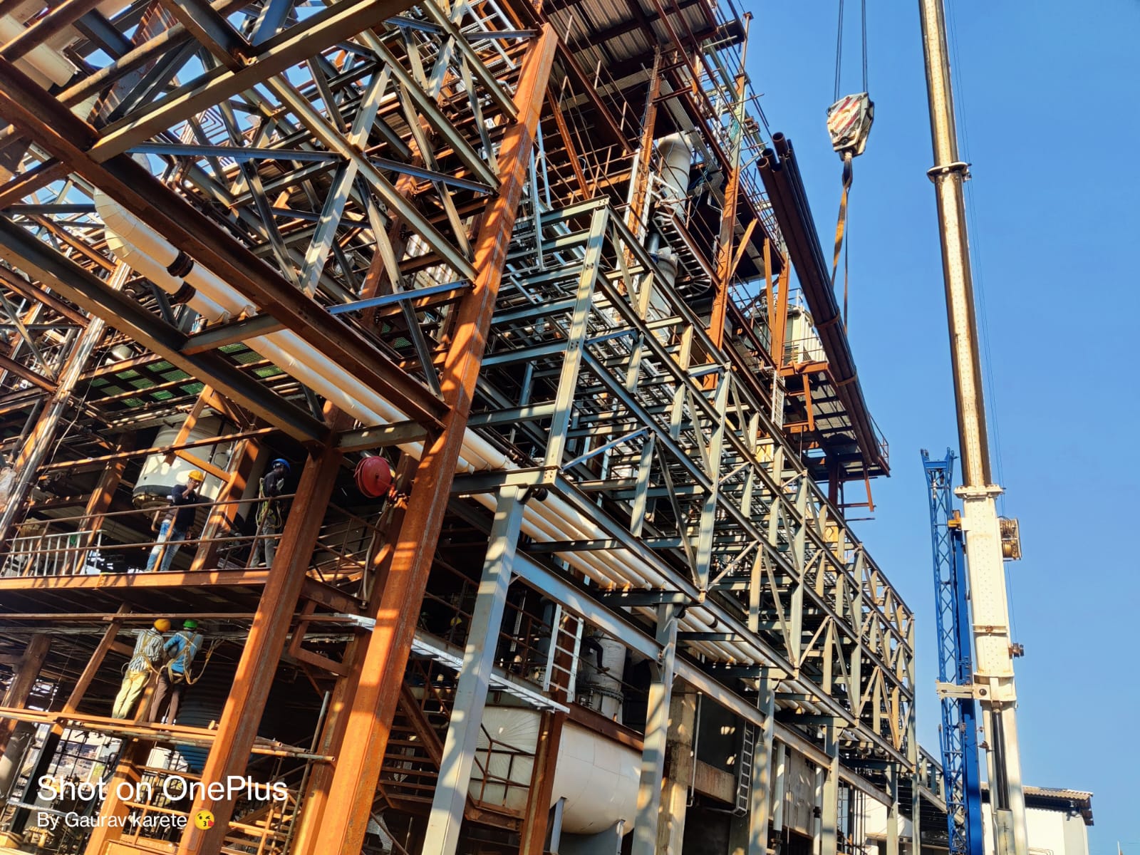 Plant  Structure Fabrication and Erection,MS/SS Receiver